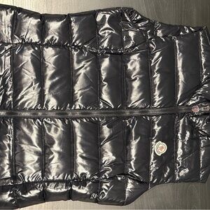 Moncler Black Puffer Vest